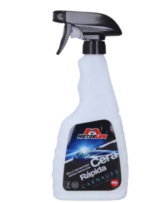 Cera para Auto Motorlife Rápida&nbsp; 500ml